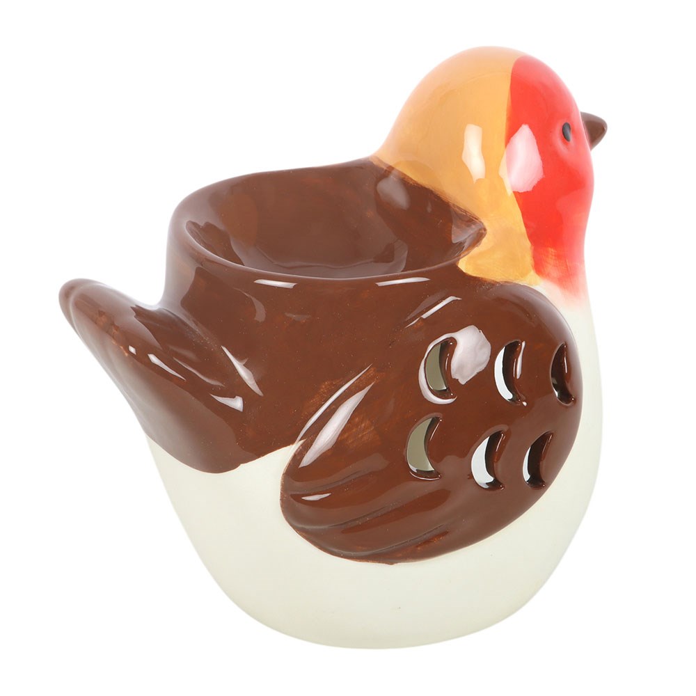 Ceramic Robin Oil Burner & Wax Melt Warmer2