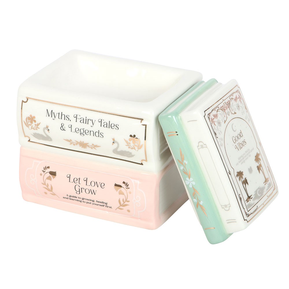 Pastel Storybook Stack Oil Burner & Wax Warmer1