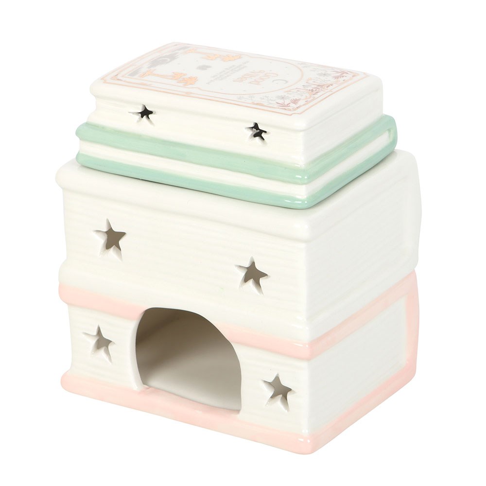 Pastel Storybook Stack Oil Burner & Wax Warmer2