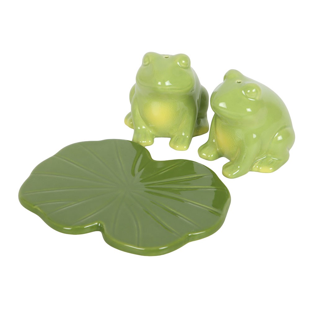 Luna Frog Salt & Pepper Shakers1