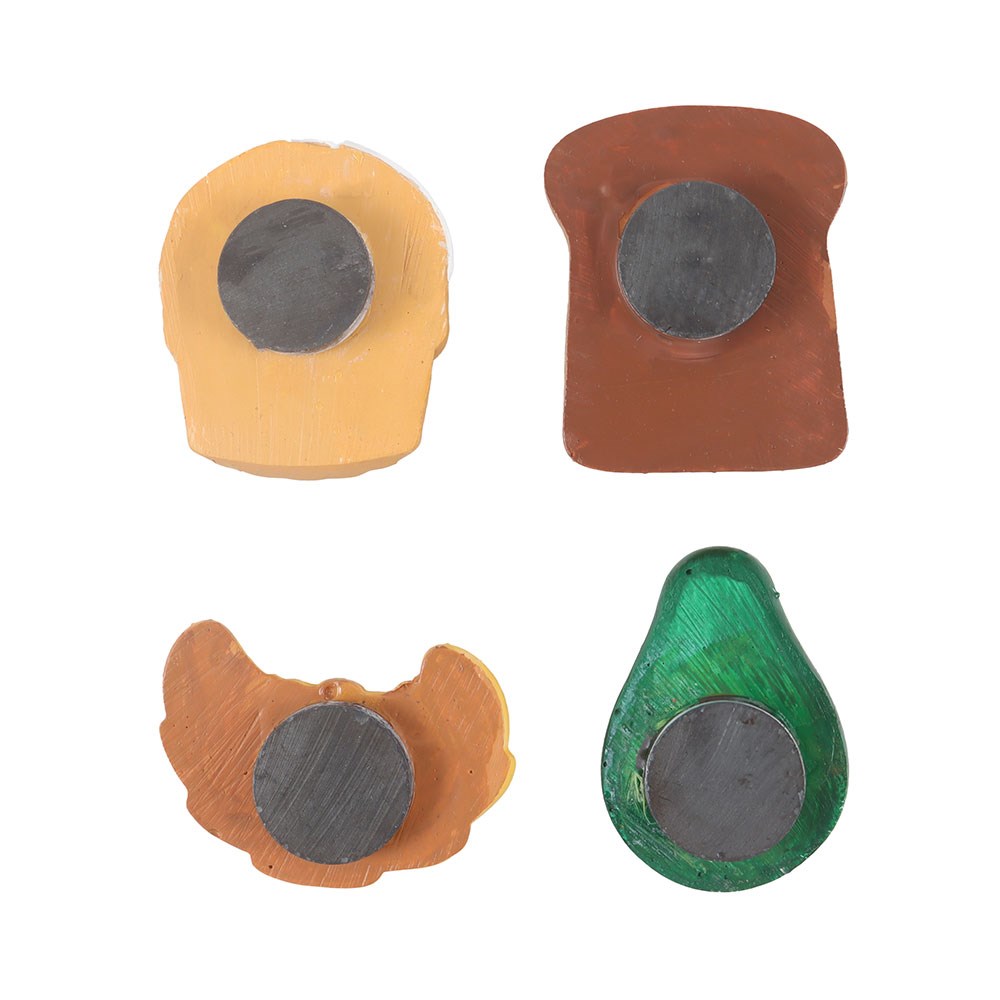 Novelty Brunch Club Food Fridge Magnet Set of 43