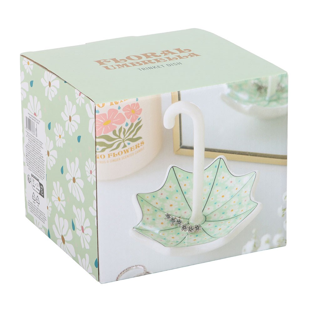 Floral Umbrella Trinket Dish4