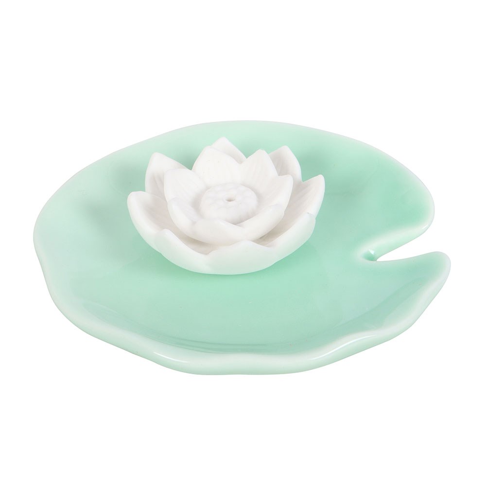 Lotus Flower Incense Stick Holder & Trinket Dish3