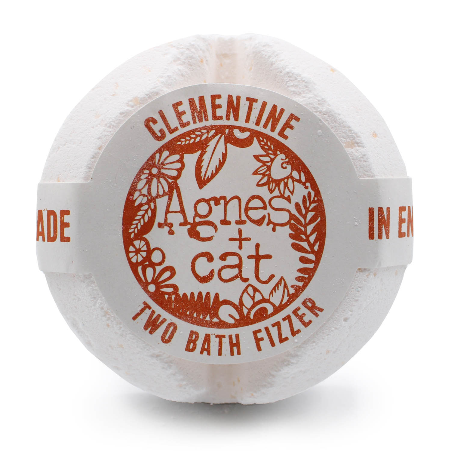 Agnes & Cat Two Bath Fizzer - Clementine