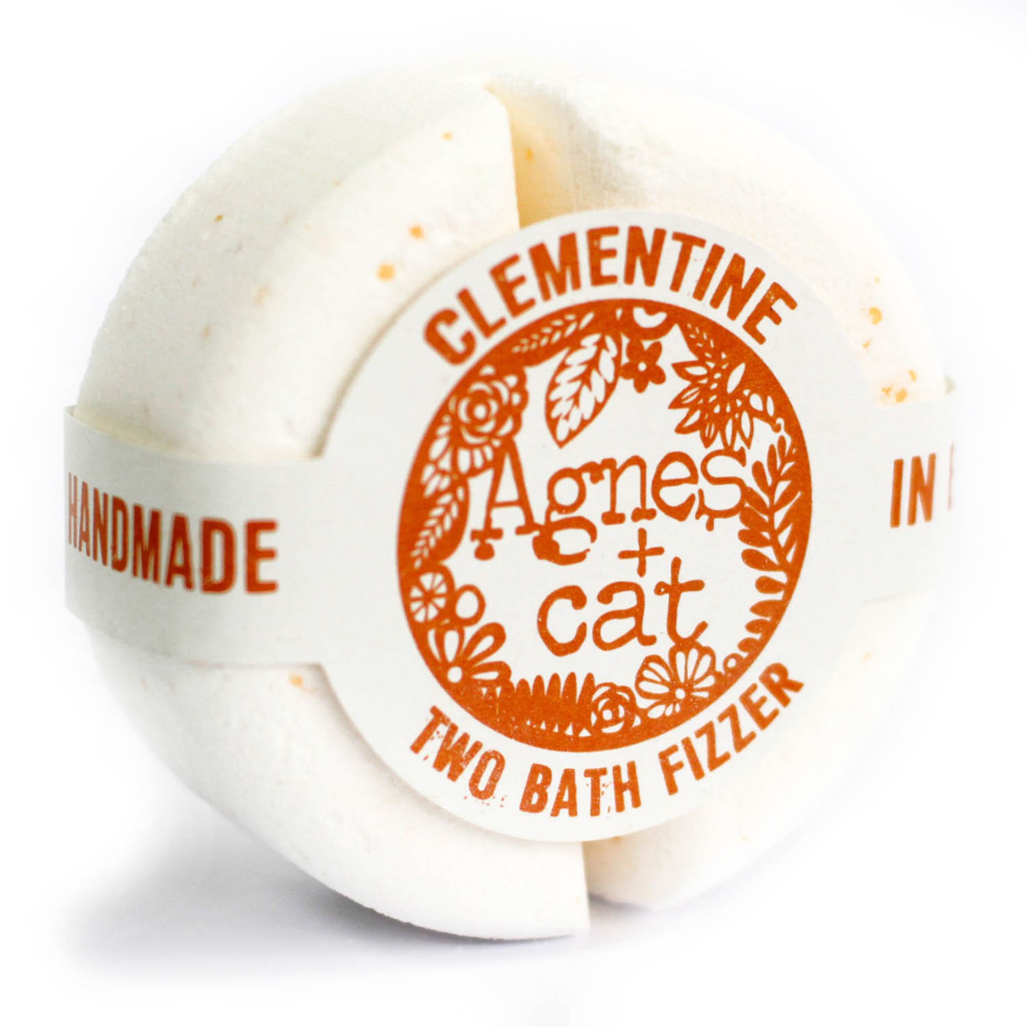 Agnes & Cat Two Bath Fizzer - Clementine4