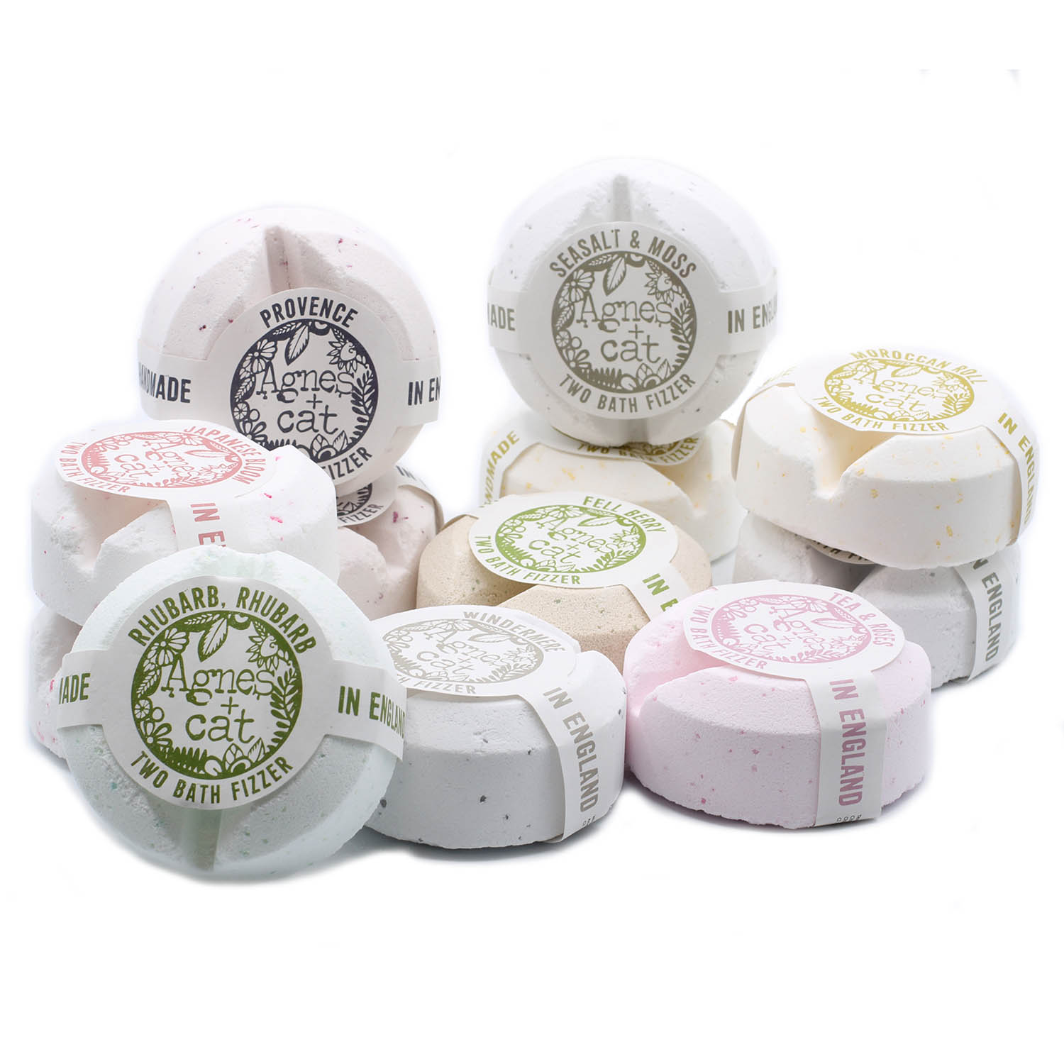 Agnes & Cat Two Bath Fizzer - Clementine5