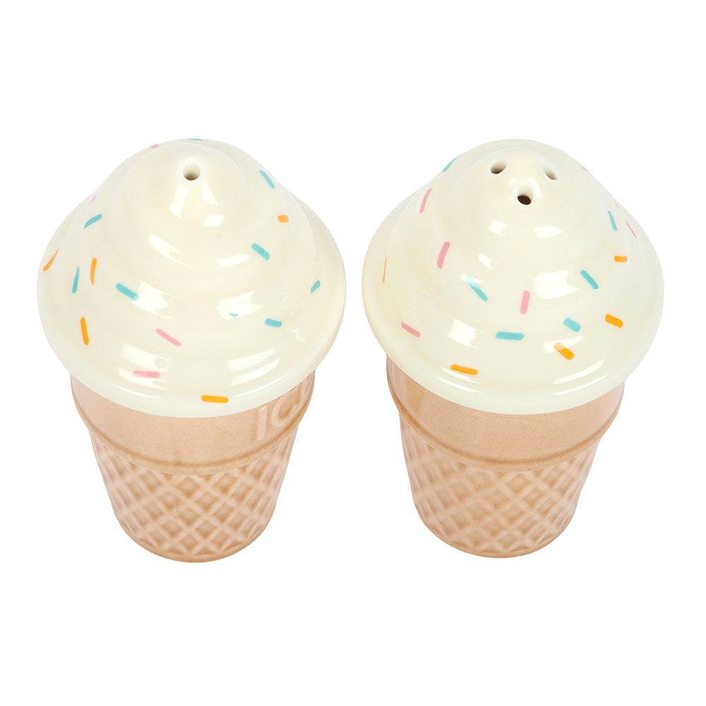 Ice Cream Cone Salt and Pepper Shakers3