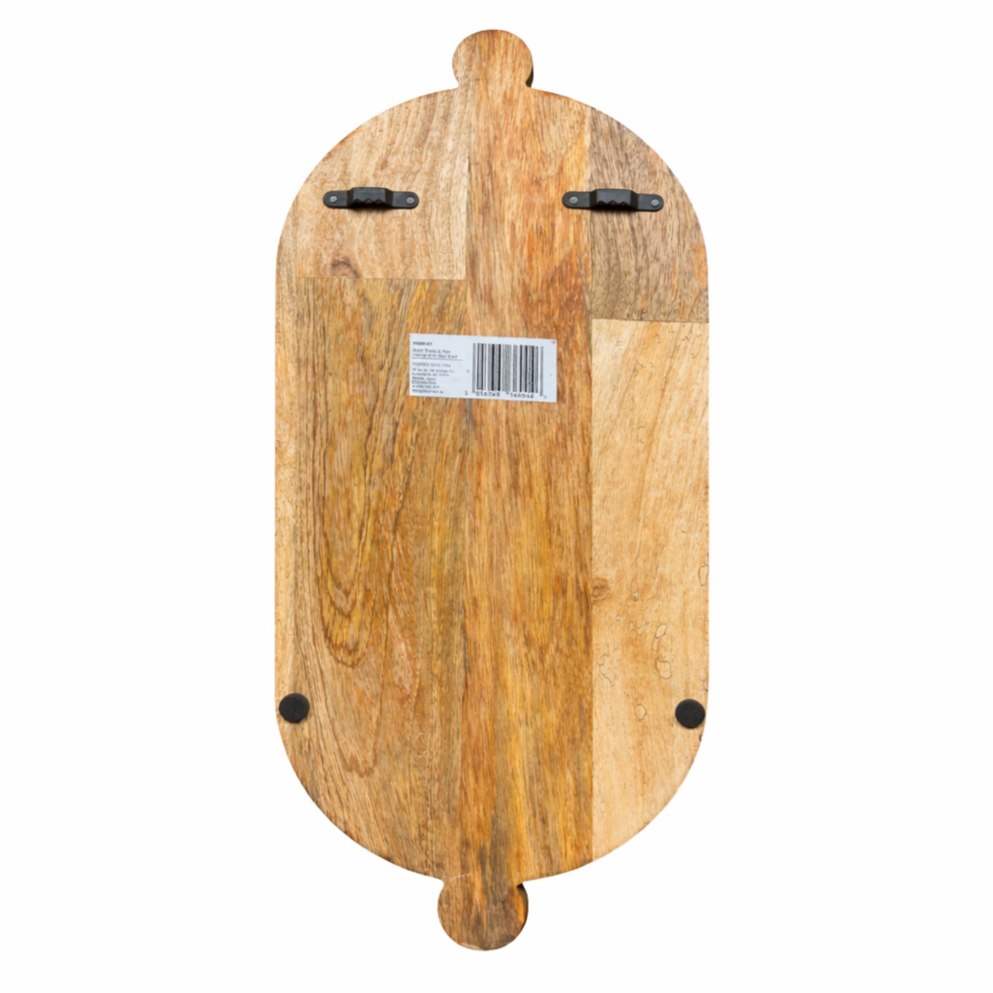 Mango Wood Moon Phase Arched Wall Shelf2