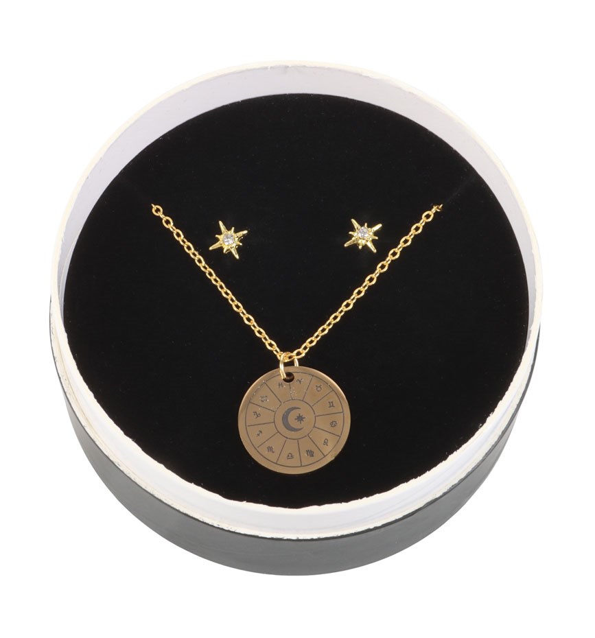 Astrology Earring and Necklace Set1
