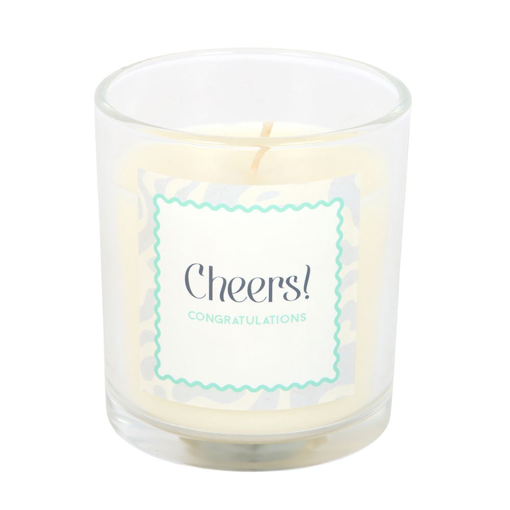 Cheers! Champagne Fizz Scented Candle1