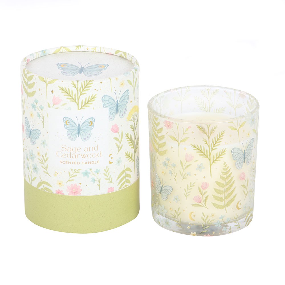 Luna Bloom Sage and Cedarwood Candle