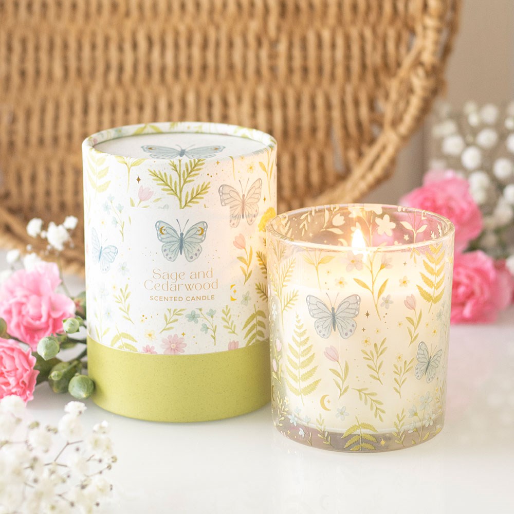 Luna Bloom Sage and Cedarwood Candle3
