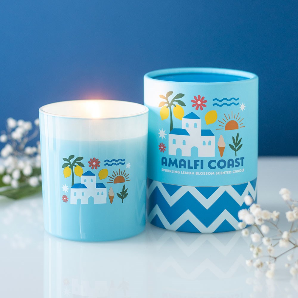Amalfi Coast Sparkling Lemon Blossom Scented Candle3