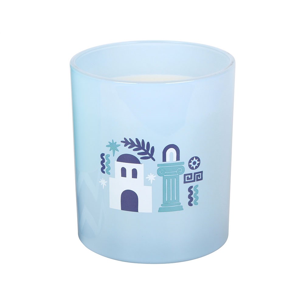 Santorini Coconut & Sea Salt Scented Candle1
