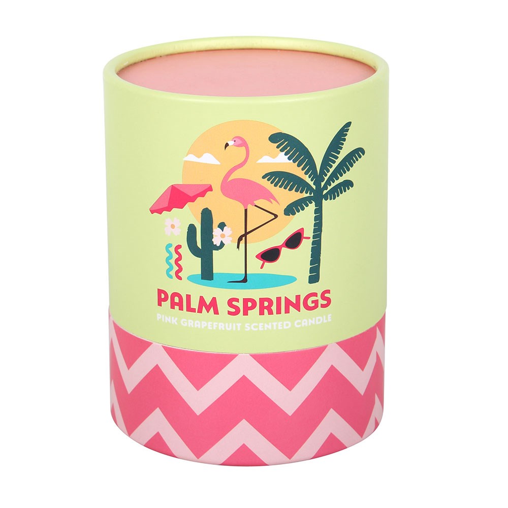 Palm Springs Pink Grapefruit Scented Candle2