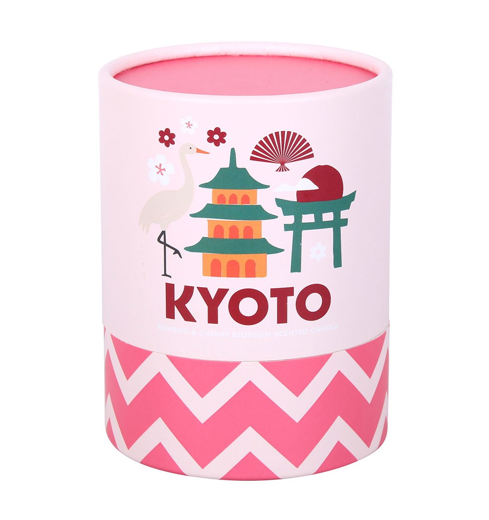 Kyoto Bamboo & Cherry Blossom Scented Candle2