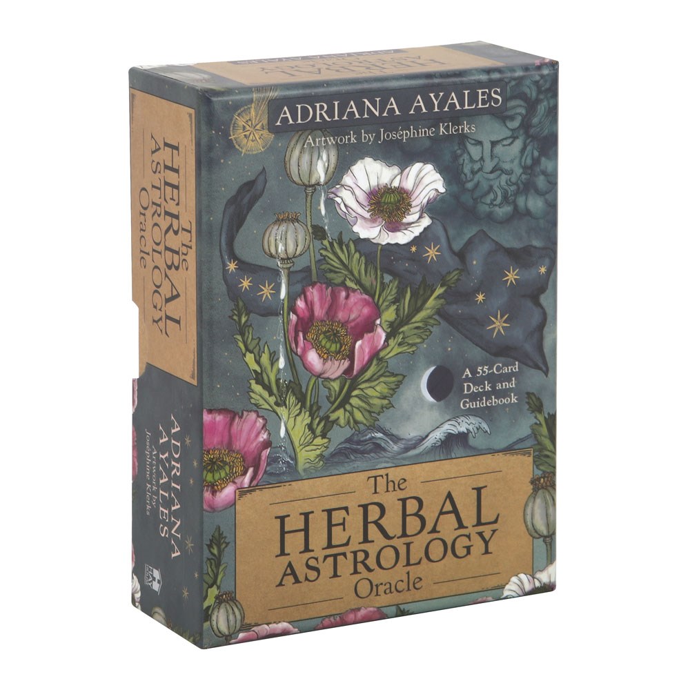 The Herbal Astrology Oracle: 55-Card Deck & Guidebook by Adriana Ayales