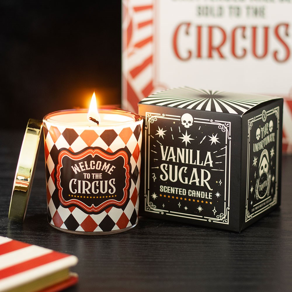 Welcome to the Circus - Vanilla Sugar Candle3