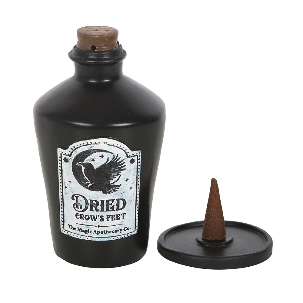 Dark Apothecary 'Dried Crow's Feet' Resin Incense Cone Holder1