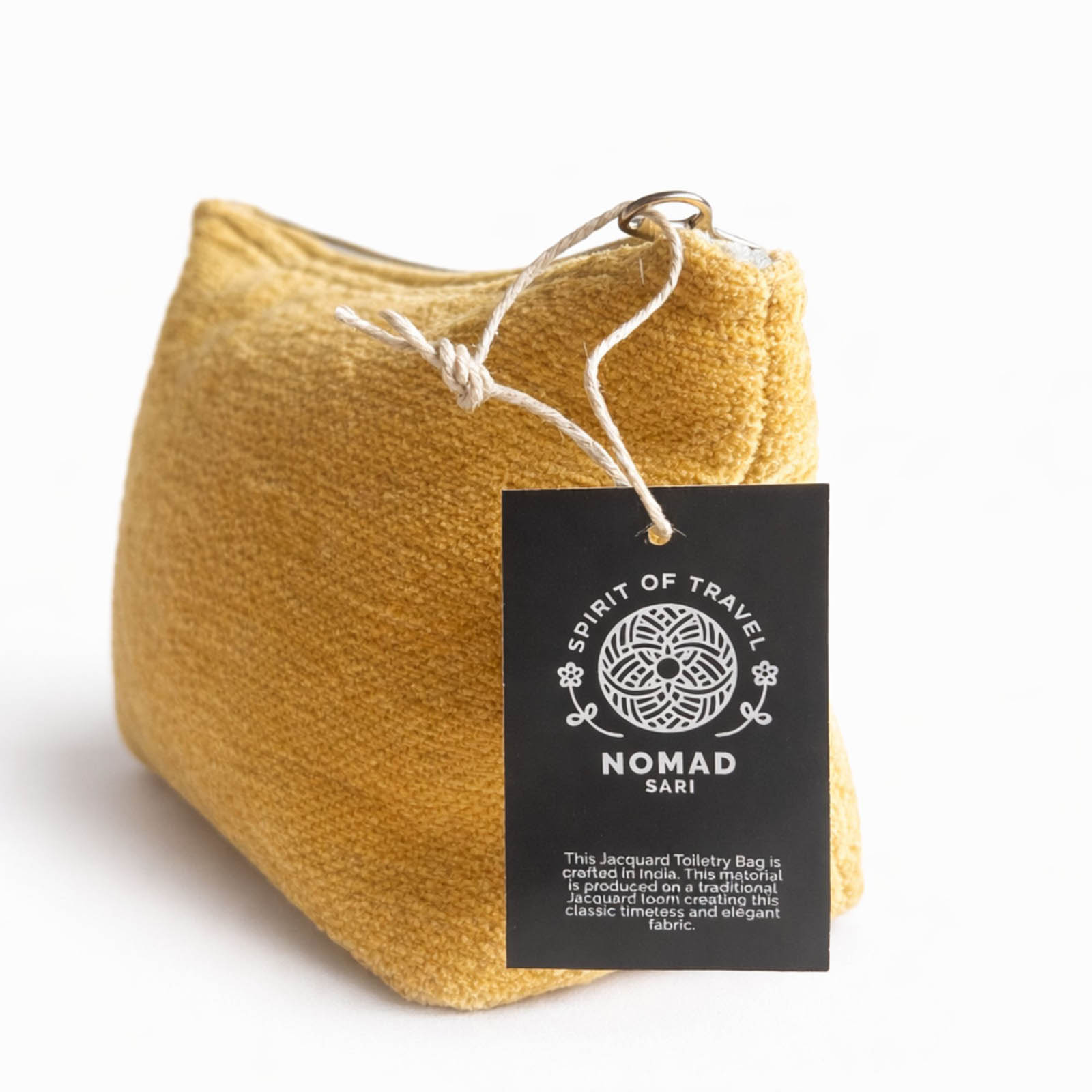 Nomad Sari Marigold Loom Jacquard Toiletry Bag1