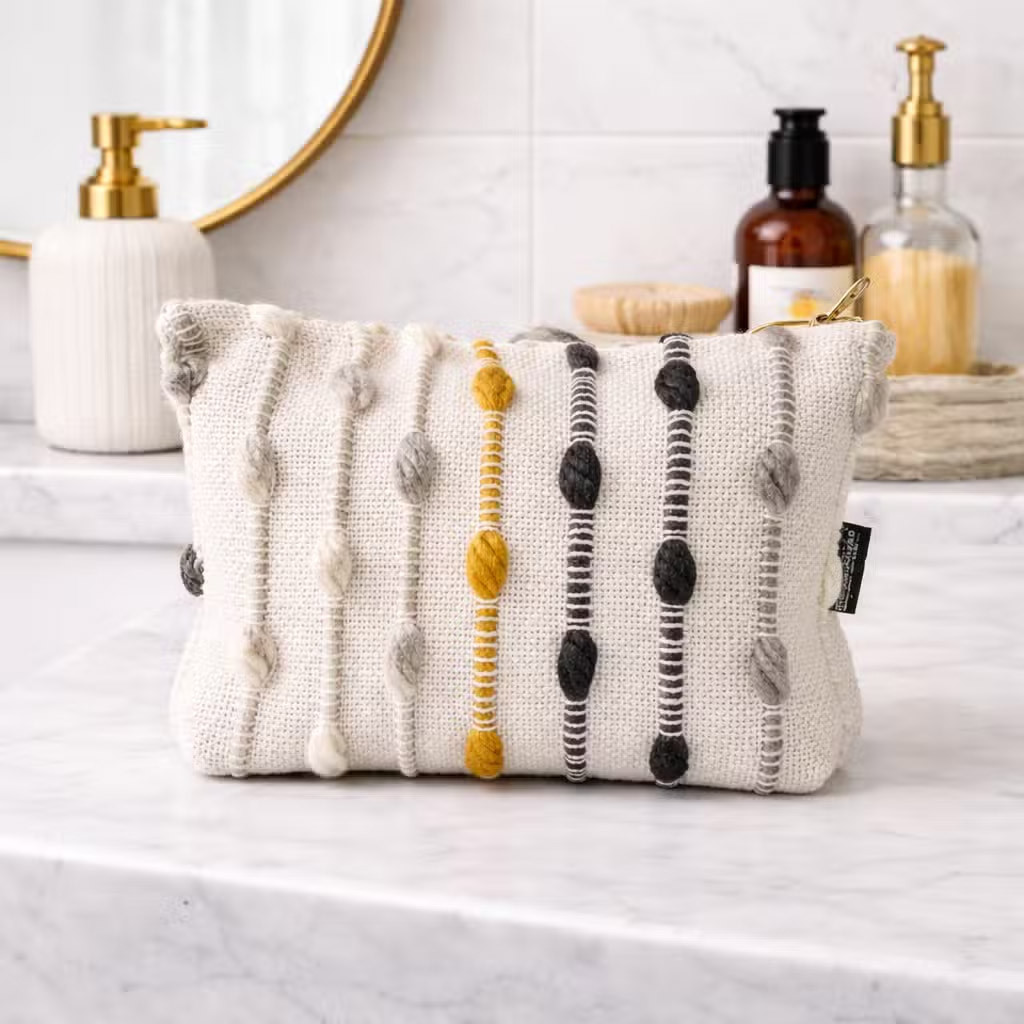 Nomad Sari Hippie Knot Jacquard Toiletry Bag2