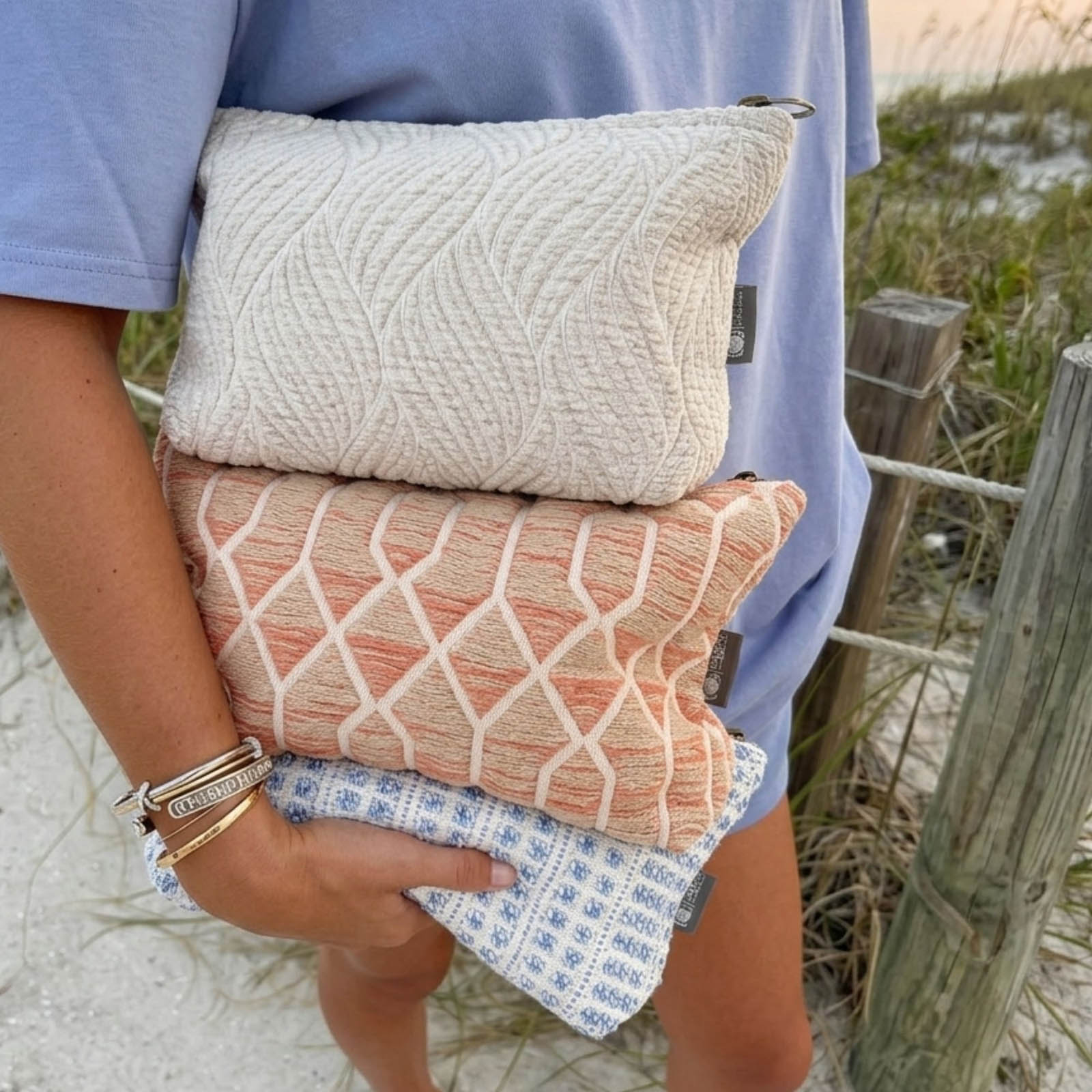 Nomad Sari Moonlit Weave Jacquard Toiletry Bag5
