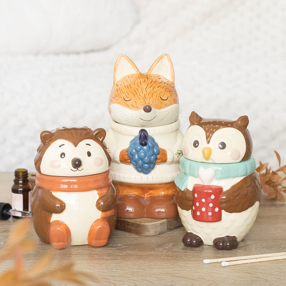 Hazel Hedgehog Ceramic Oil Burner6