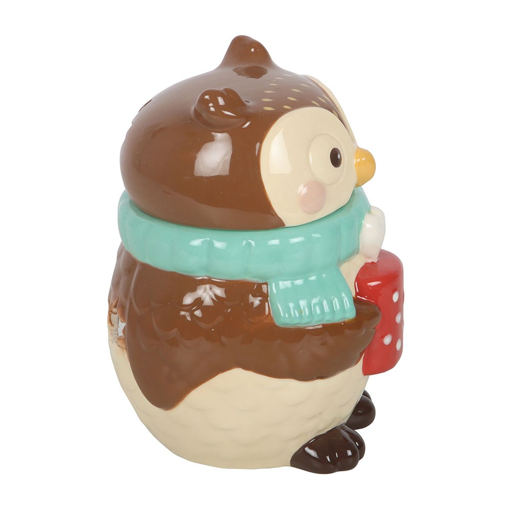 Oliver Owl Ceramic Oil Burner & Wax Warmer2
