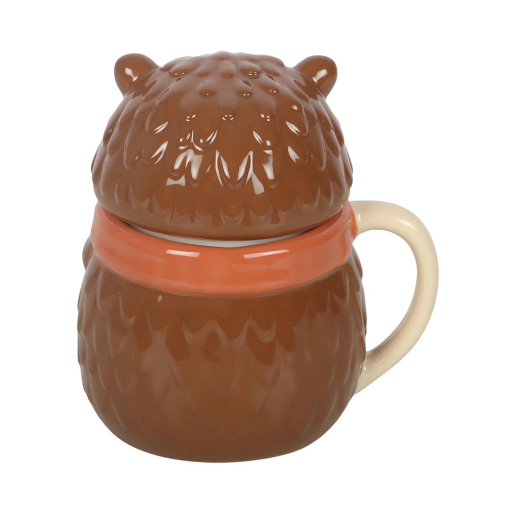 Hazel Hedgehog Lidded Ceramic Mug (320ml)3