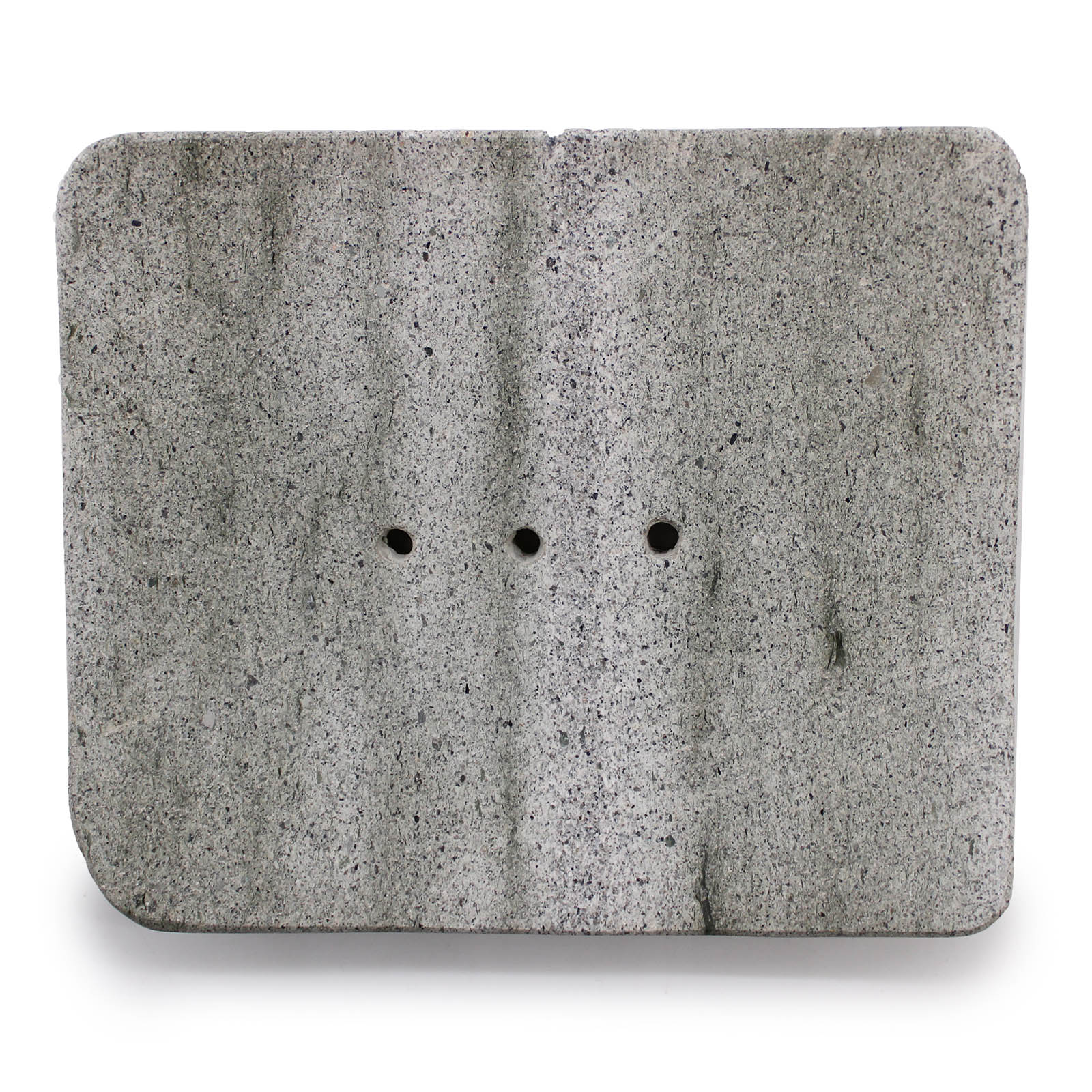 Square Shaped Zeolite Stone Soap Dish1