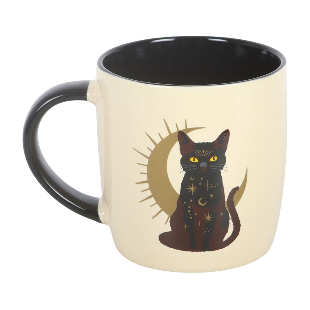 Magick Cat Ceramic Mug (370ml)