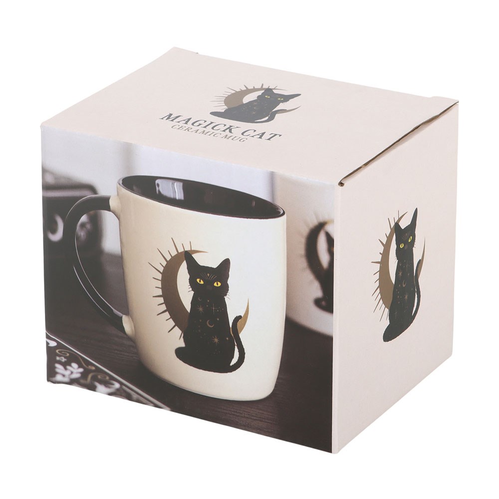 Magick Cat Ceramic Mug (370ml)3