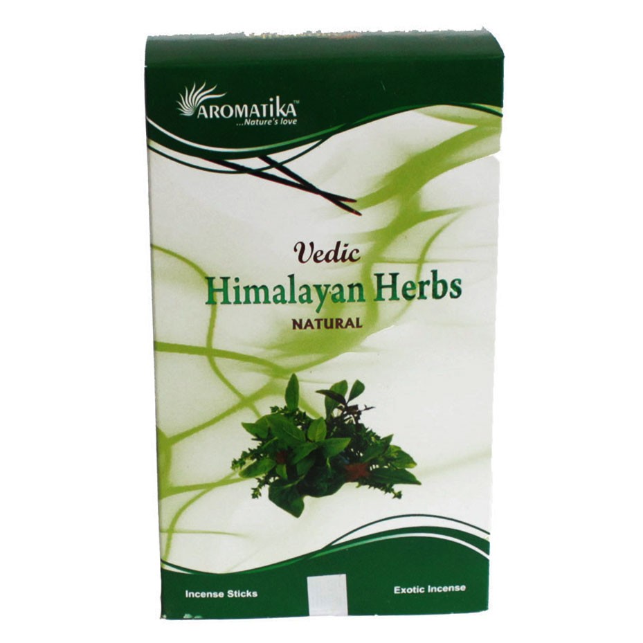Aromatika Vedic Himalayan Herbs Incense Sticks (15g)1