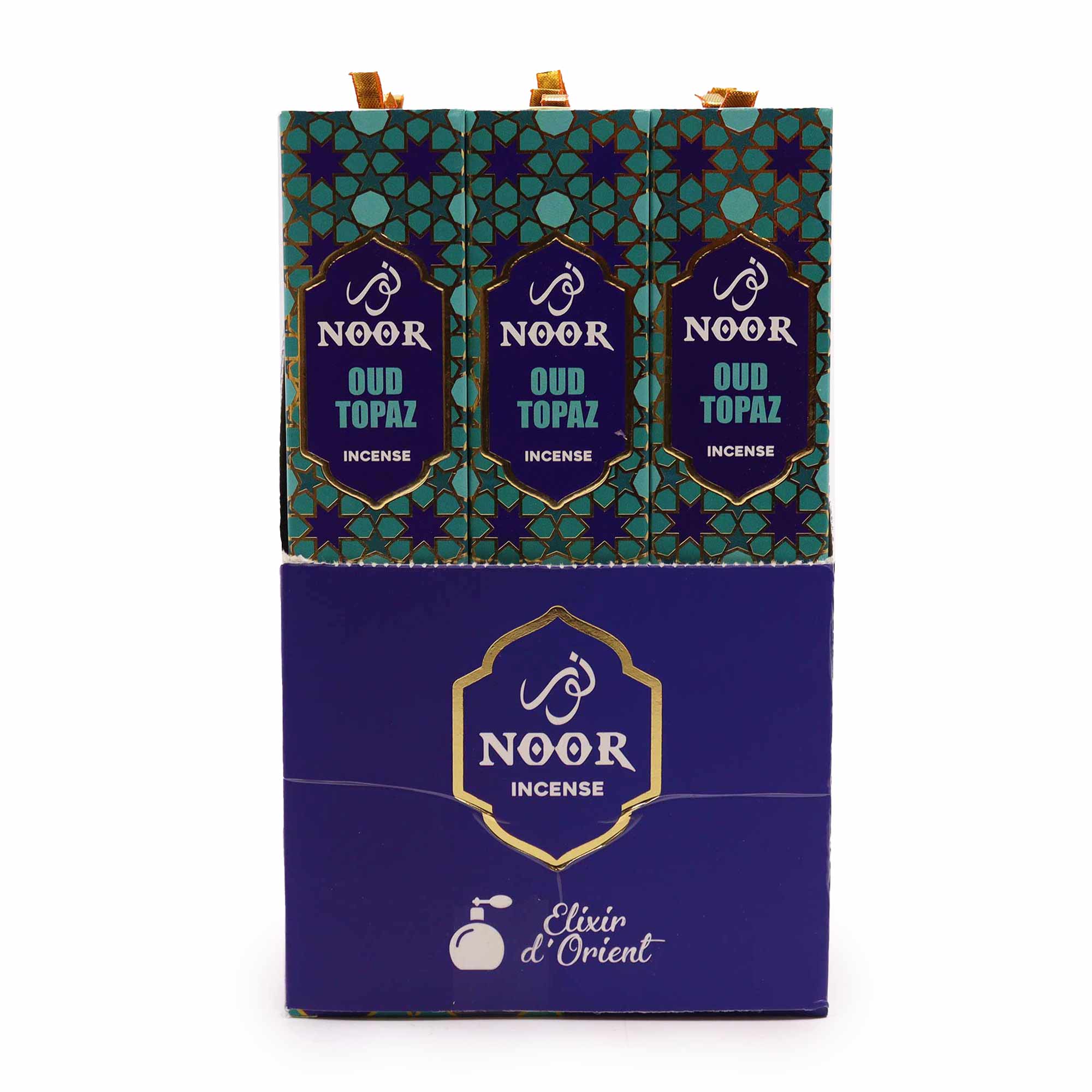 Noor Oud Topaz Premium Incense Sticks (15g)1