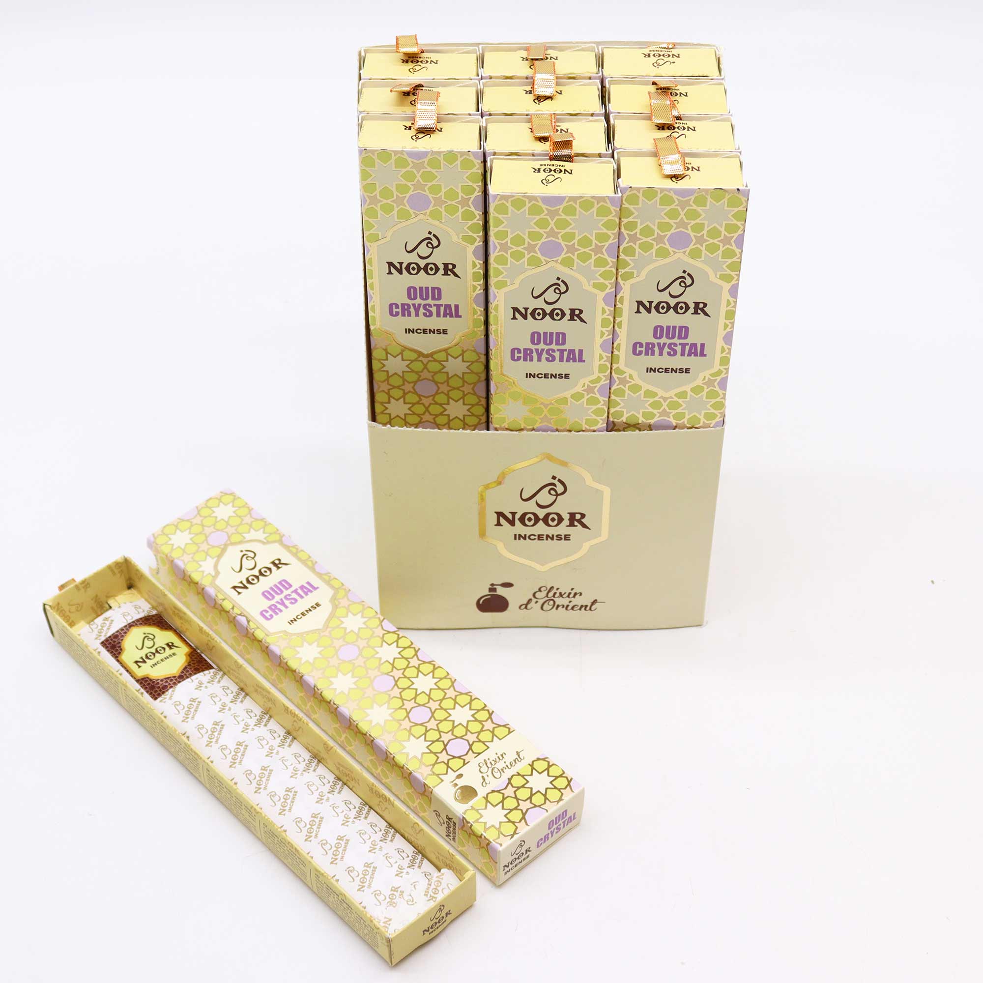 Noor Oud Crystal Premium Incense Sticks (15g)