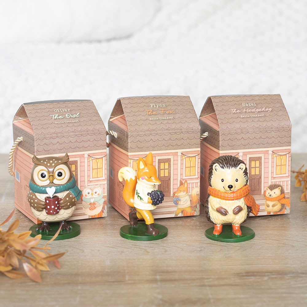 Flynn The Fox Resin Ornament5