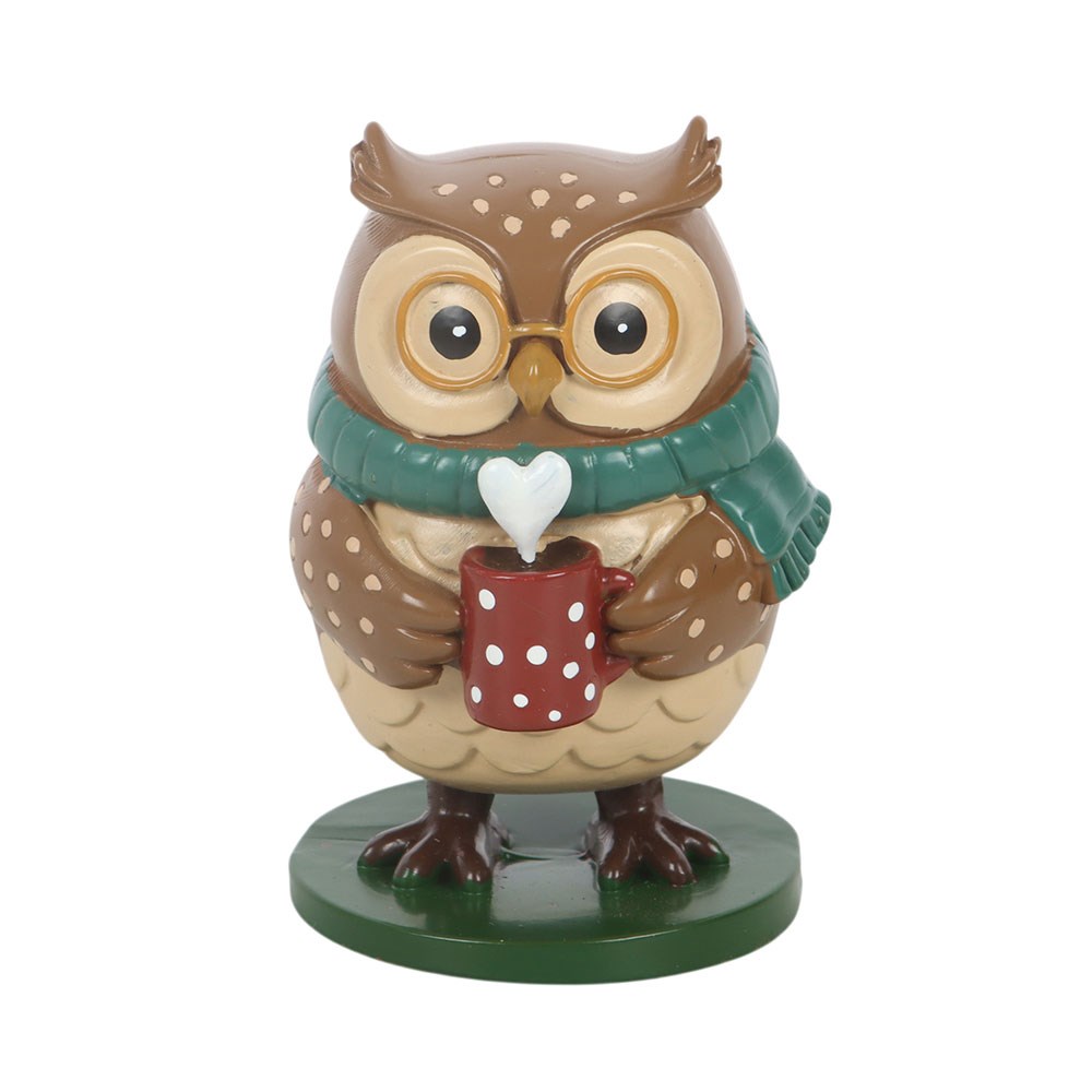 Oliver The Owl Resin Ornament1
