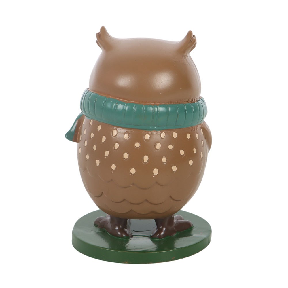 Oliver The Owl Resin Ornament3
