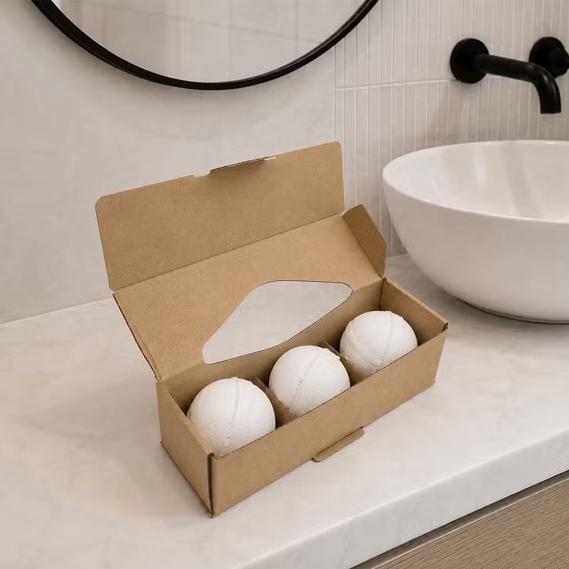 Set of 3 Cold & Flu Potion Bath Bombs - Eucalyptus, Ginger & Black Pepper3
