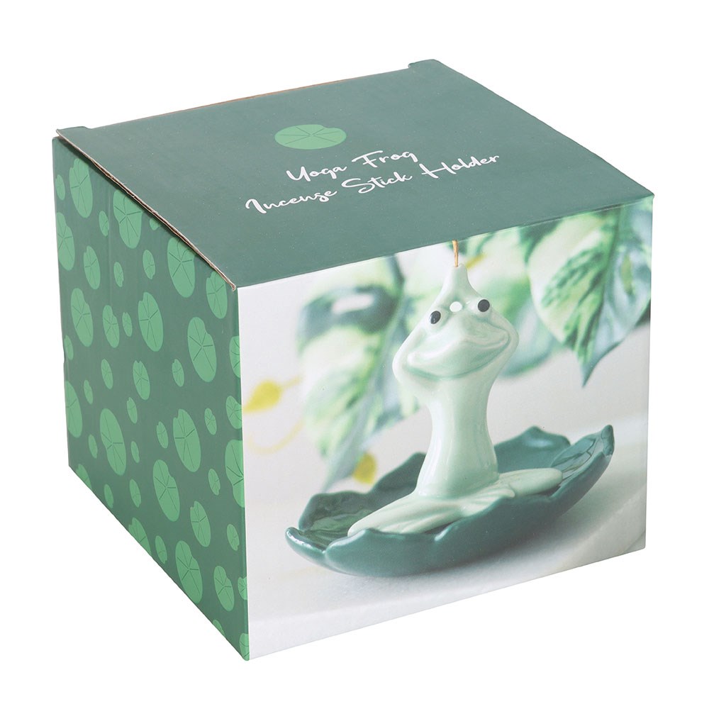 Yoga Frog Incense Stick Holder4