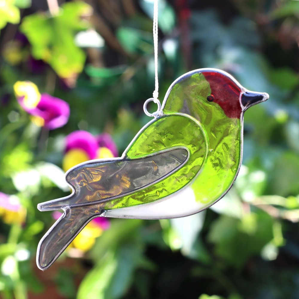 Goldfinch Bird Resin Suncatcher1