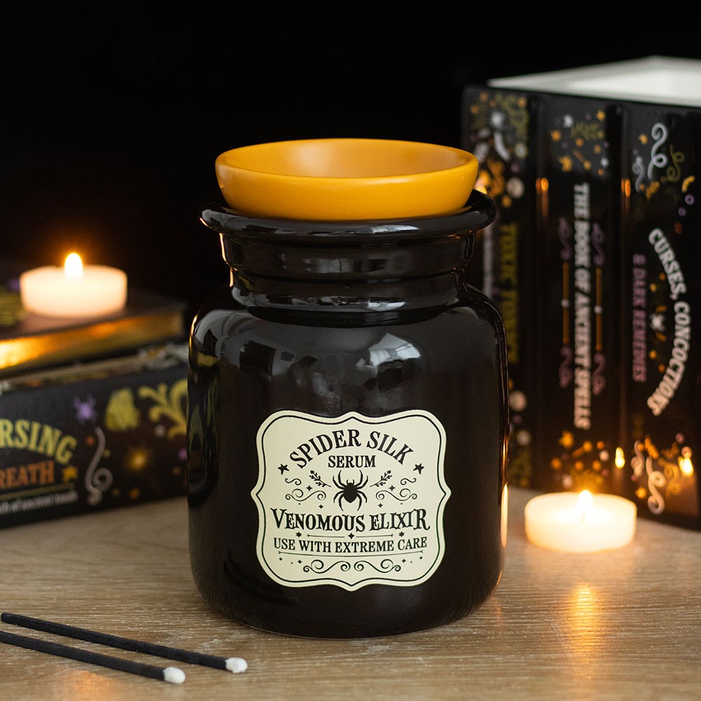 Spider Silk Serum Potion Bottle Oil Burner & Wax Warmer3