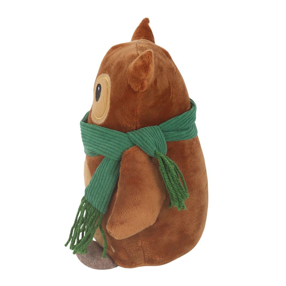 Oliver The Owl Plush Fabric Doorstop2