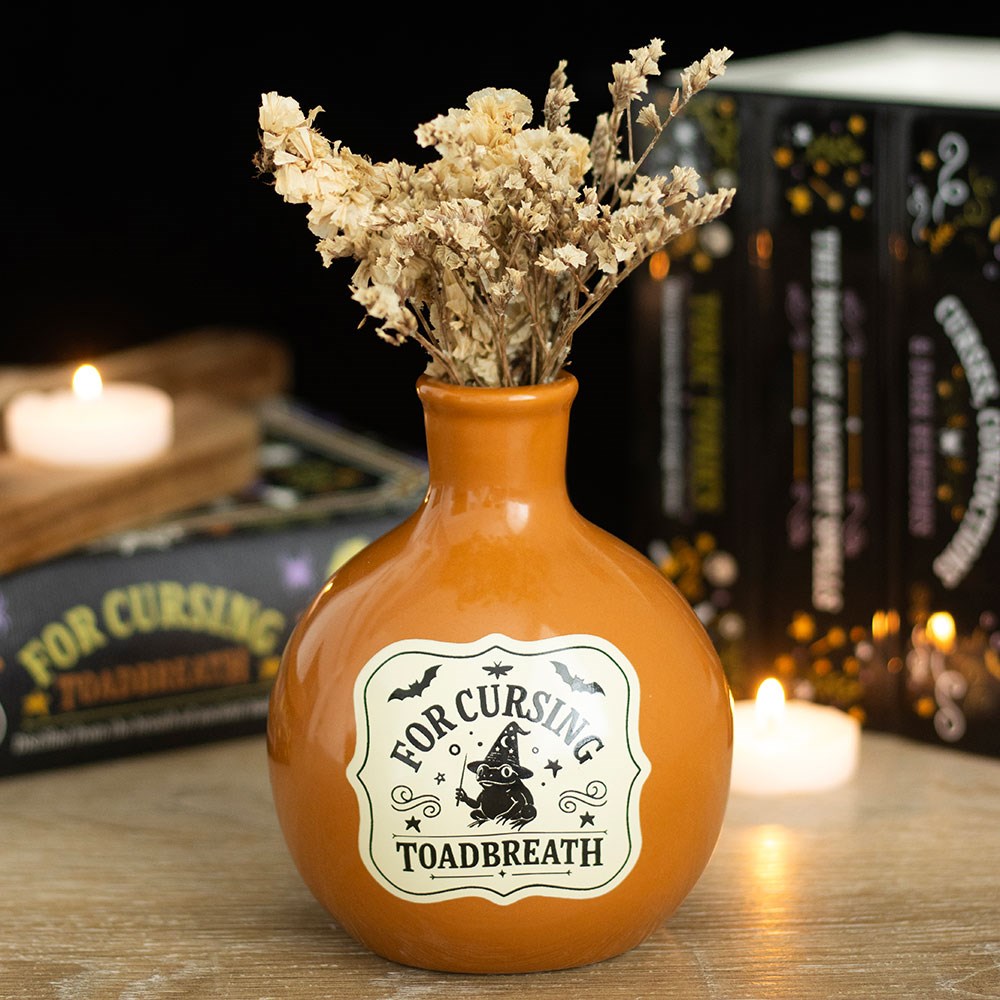 Toadbreath Potion Bottle Vase & Taper Candle Holder2