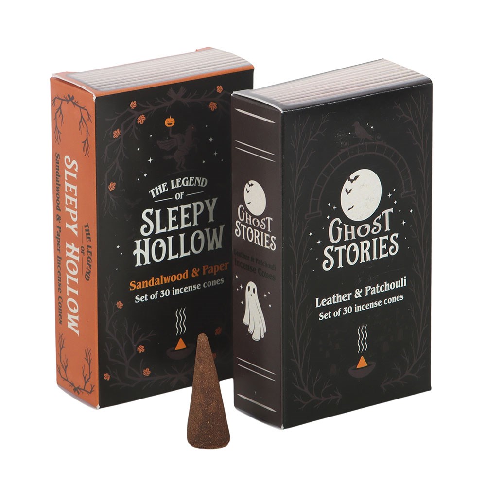The Haunted Library Book-Themed Incense Cone Set - 60 Pack1