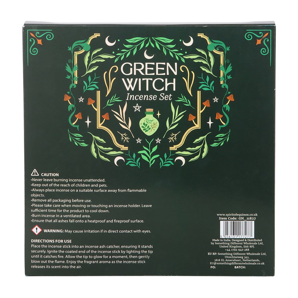 Green Witch Incense Stick Gift Set2