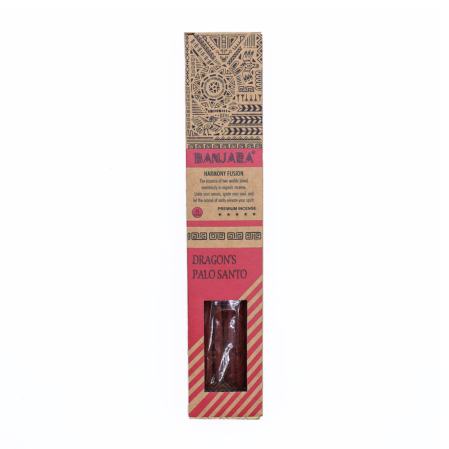 Banjara Dragon's Blood Palo Santo Smudge Sticks – Harmony Fusion