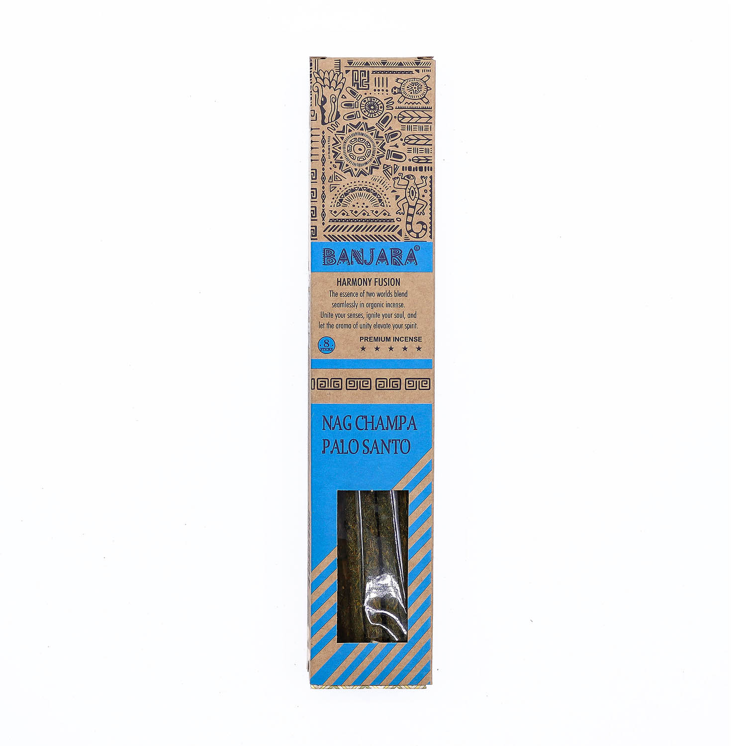 Banjara Nag Champa Palo Santo Smudge Sticks – Harmony Fusion