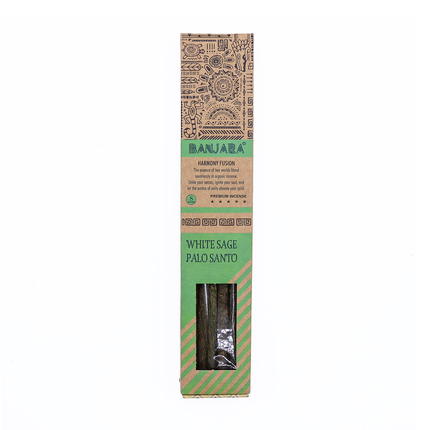 Banjara White Sage Palo Santo Smudge Sticks – Harmony Fusion