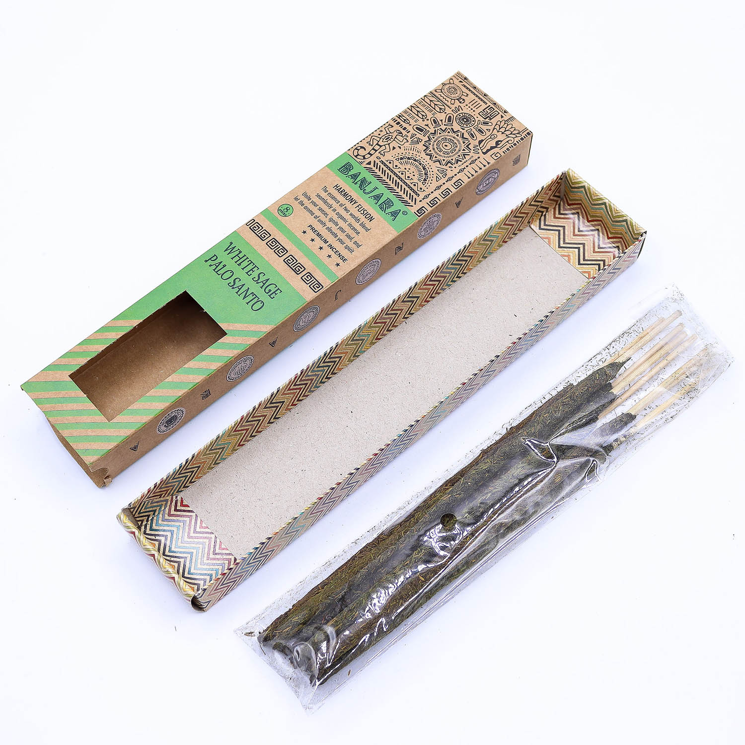 Banjara White Sage Palo Santo Smudge Sticks – Harmony Fusion1